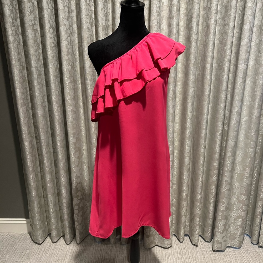SHEIN Vibrant Pink Dress